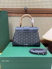 Goyard Gray Saigon Mini Shoulder Bag - 20x14.5×9cm - 5