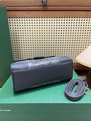 Goyard Gray Saigon Mini Shoulder Bag - 20x14.5×9cm - 4