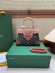 Goyard Brown Saigon Mini Shoulder Bag - 20x14.5×9cm - 1