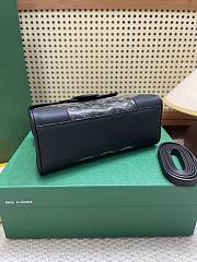 Goyard Black Saigon Mini Shoulder Bag - 20x14.5×9cm - 4