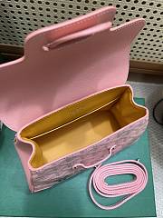 Goyard Pink Saigon Mini Shoulder Bag - 20x14.5×9cm - 5