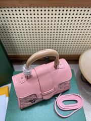 Goyard Pink Saigon Mini Shoulder Bag - 20x14.5×9cm - 6
