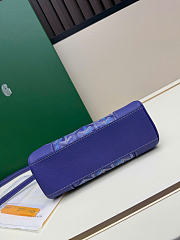 Goyard Blueberry Purple Saigon Mini Shoulder Bag - 20x14.5×9cm - 6