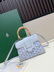Goyard Polar Blue Saigon Mini Shoulder Bag - 20x14.5×9cm - 1