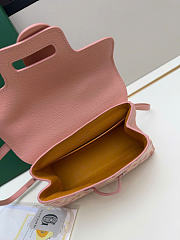 Goyard Powder Pink Saigon Mini Shoulder Bag - 20x14.5×9cm - 4