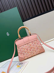 Goyard Powder Pink Saigon Mini Shoulder Bag - 20x14.5×9cm - 3