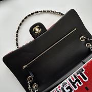 Chanel Maxi Flap Bag Sequins & Gold-Tone Metal Red & Multicolor AS6281 - 32x19.5x10cm - 6