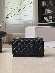 Chanel Classic Black Caviar Light Gold Hardware Bag - 12x20x6cm - 6