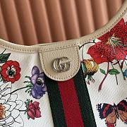 Gucci Giglio Flora Large Tote Bag White And Multicolor Flora Net - 60x47x16cm - 5