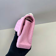 Chanel Classic Light Pink Caviar Gold Hardware Bag - 15.5×25.5×6.5cm - 6