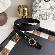 My Dior Belt Black Smooth Calfskin 30mm - 2