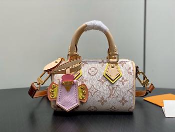 LV Nano Speedy Monogram Dune M29781 - 16x12.5x10cm