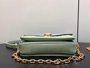 LV Pochette Métis East West Monogram Empreinte Minty M2A339 - 21.5x13.5x6cm - 6