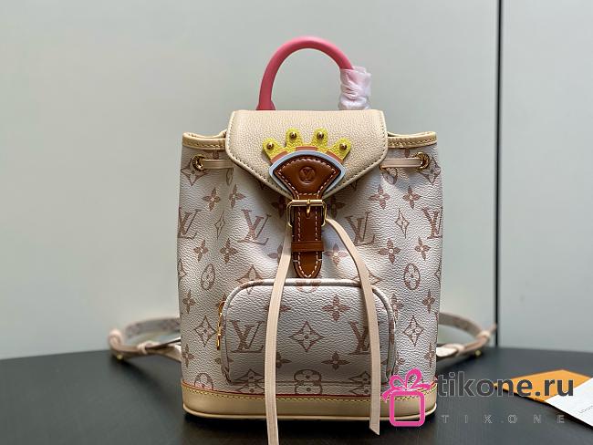 LV Montsouris Mini Monogram Dune M2A079 - 24x25x12cm - 1