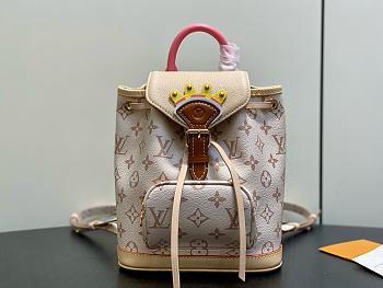 LV Montsouris Mini Monogram Dune M2A079 - 24x25x12cm