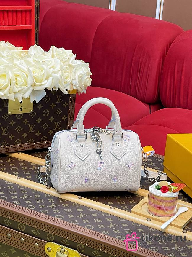 LV Speedy Bandoulière 20 Monogram Empreinte Link Quartz M2A099 - 20.5x13.5x12cm - 1