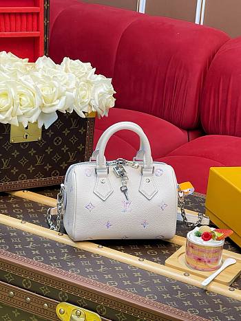 LV Speedy Bandoulière 20 Monogram Empreinte Link Quartz M2A099 - 20.5x13.5x12cm