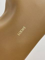 Loewe Mini Scarf Bag In Smooth Calfskin Brown - 24.5x14.5x6cm - 5