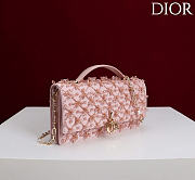 My Dior Mini Bag Gold Tone Sequins 27910 - 21x11.5x4.5cm - 6