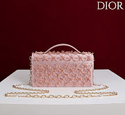 My Dior Mini Bag Gold Tone Sequins 27910 - 21x11.5x4.5cm - 5