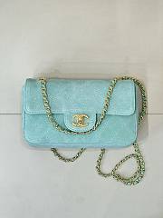 Chanel Maxi Flapbag Suede Calfskin & Gold-Tone Metal Tiffiny AS6627 - 32x19.5x10cm - 1