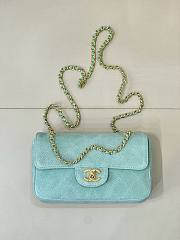 Chanel Maxi Flapbag Suede Calfskin & Gold-Tone Metal Tiffiny AS6627 - 32x19.5x10cm - 2