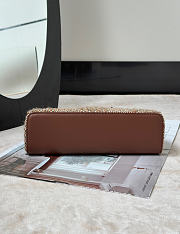 Loro Piana Extra Bag L23 Virgin Wool, Linen Pecan/Charcoal Gray/Bone/Mole/Sun Gold (F7L6) - 23x12x7cm - 6