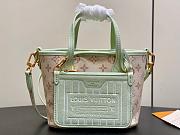 LV Neverfull Inside Out BB Monogram Dune/Minty M2A465 - 26.5x16.5x11cm - 2