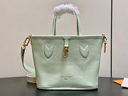 LV Neverfull Inside Out BB Monogram Dune/Minty M2A465 - 26.5x16.5x11cm - 3