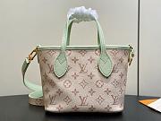 LV Neverfull Inside Out BB Monogram Dune/Minty M2A465 - 26.5x16.5x11cm - 4