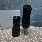 Prada Shearing Après Ski Booties Black 2U032N - 5