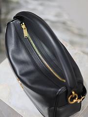 YSL Camera Supple Bag Calfskin Black - 28x15x9cm - 2