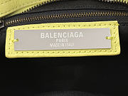 Balenciaga Le City Bag Mini in Yellow Arena Lambskin 27961 - 23.8x16x6.3cm - 6