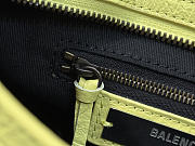 Balenciaga Le City Bag Mini in Yellow Arena Lambskin 27961 - 23.8x16x6.3cm - 4