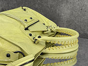 Balenciaga Le City Bag Medium in Yellow Arena Lambskin 27963 - 38.5x24x15cm - 4
