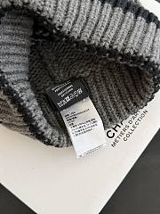 Chanel Cloche Beanie in Gray Cashmere - 2
