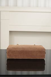 Chanel Suede Calfskin & Gold-Tone Metal Camel - 33x15x10cm - 6