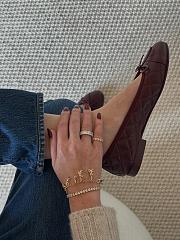 Chanel Ballet Flats Lambskin Brown G26250 - 4