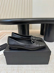 Chanel Ballet Flats Goatskin Black G47478 - 2