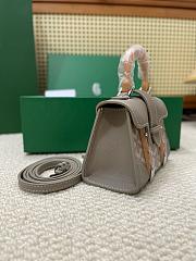 Goyard Greige Saigon Nano Shoulder Bag - 14.5x11.5x10cm - 4