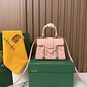 Goyard Powder Pink Saigon Nano Shoulder Bag - 14.5x11.5x10cm - 1