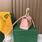 Goyard Powder Pink Saigon Nano Shoulder Bag - 14.5x11.5x10cm - 6