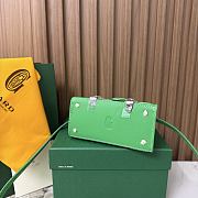 Goyard Meadow Green Saigon Nano Shoulder Bag - 14.5x11.5x10cm - 5