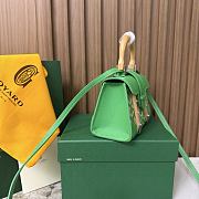 Goyard Meadow Green Saigon Nano Shoulder Bag - 14.5x11.5x10cm - 4