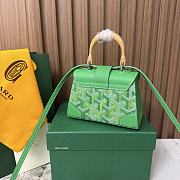 Goyard Meadow Green Saigon Nano Shoulder Bag - 14.5x11.5x10cm - 2