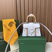 Goyard Polar Blue Saigon Nano Shoulder Bag - 14.5x11.5x10cm - 1