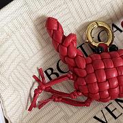 Bottega Veneta Crab Charm with Hook Red/Black - 5.5x3.5cm - 6