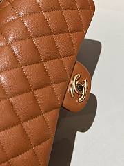 Chanel Classic Camel Lamskin Gold Hardware Bag - 14.5x23x6cm - 4