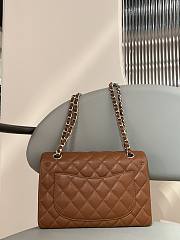 Chanel Classic Camel Lamskin Gold Hardware Bag - 14.5x23x6cm - 2