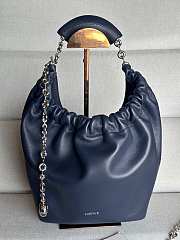 Loewe Small Squeeze Navy Bag - 29x24x10.5cm - 1